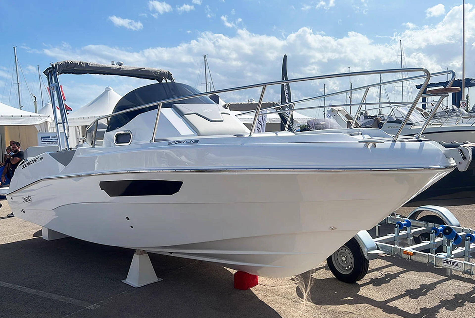 O.C. 750 SUNDEK salento a secco marine mecnauticafriuli
